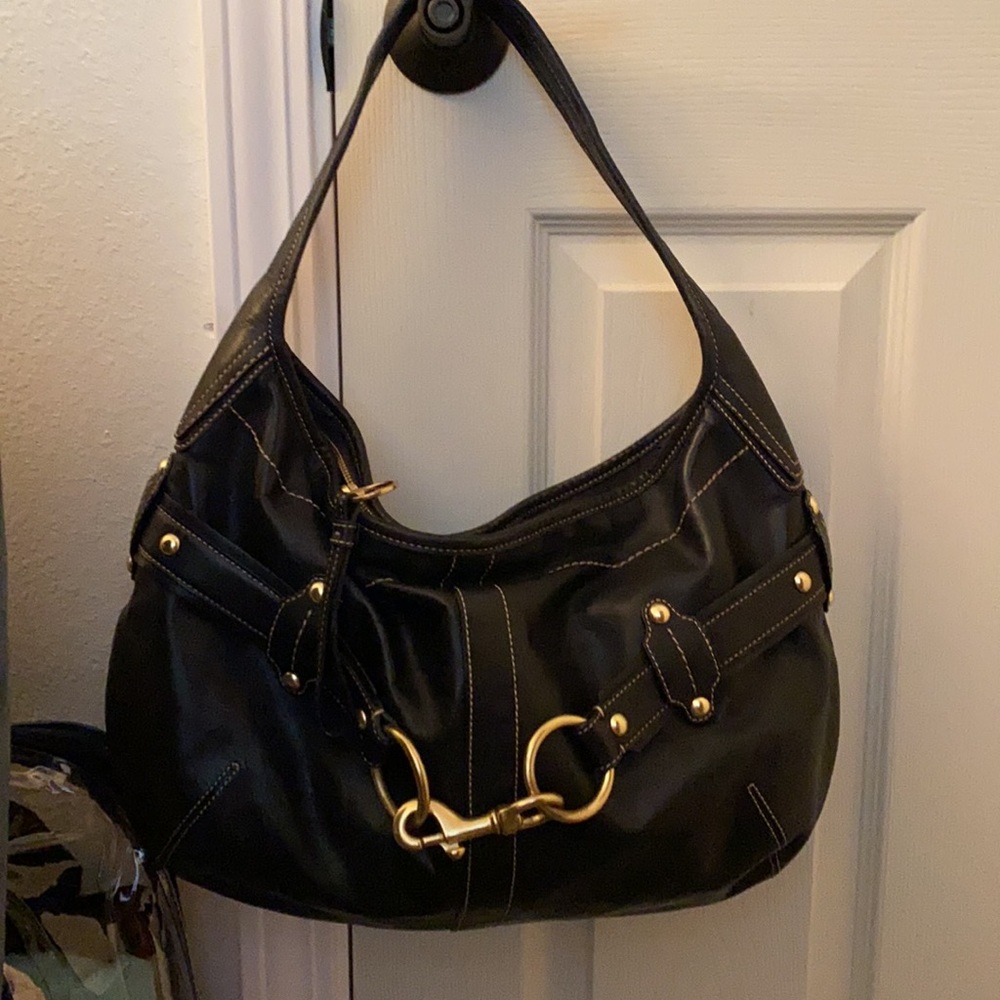Authentic Coach Extra Large Black Hobo